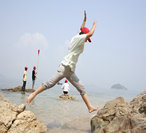 东西涌海岸线团建穿越
